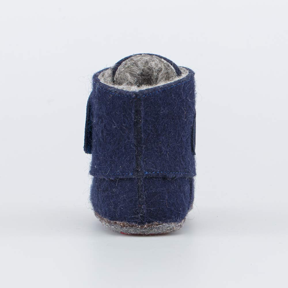 007013-43 Войлочные пинетки для мальчика Звезда, все фото 5