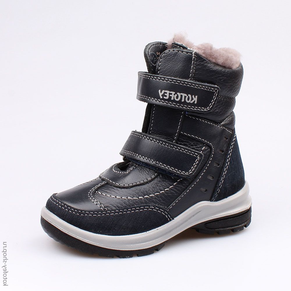 252121-51 Зимние ботинки на липучках, все фото 1