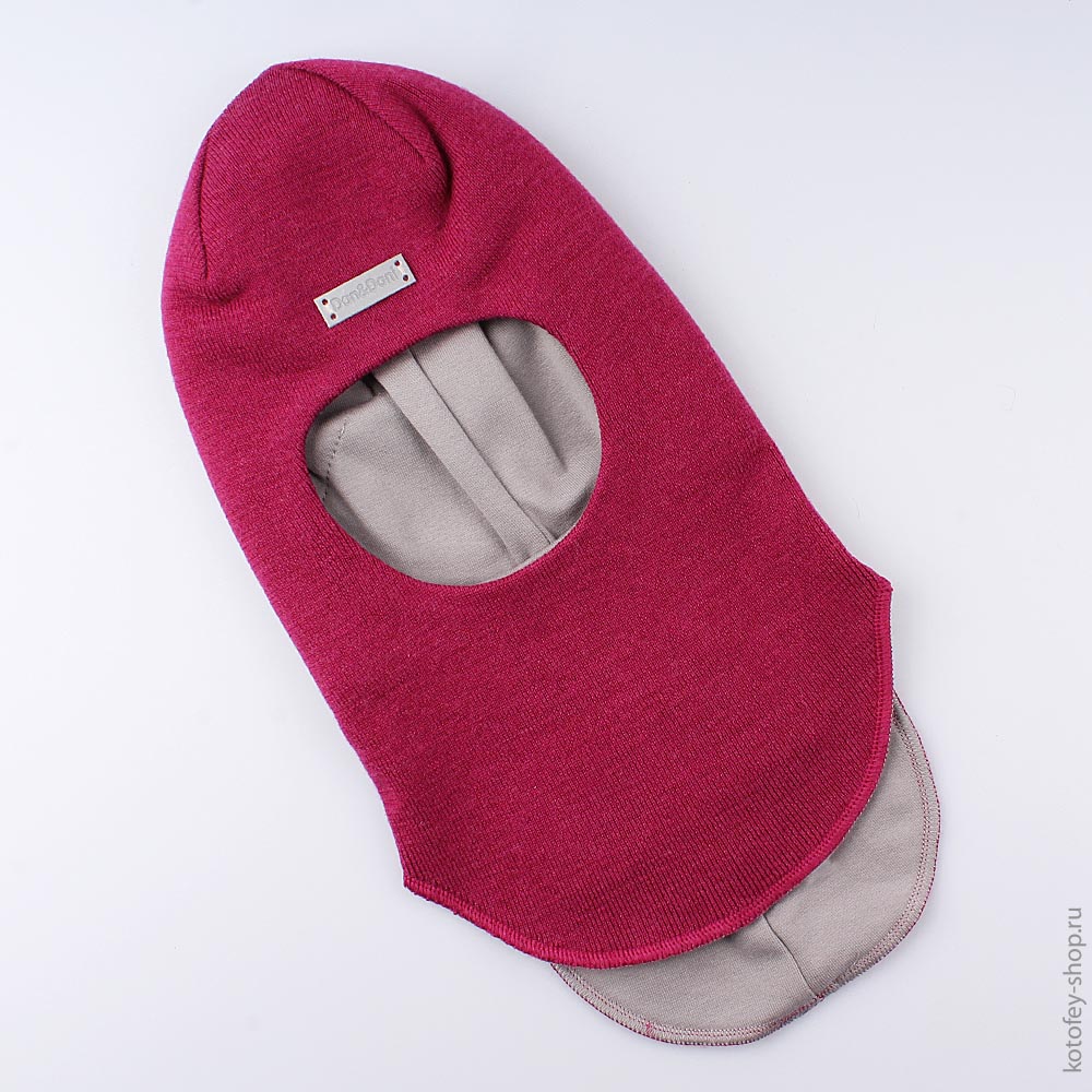 41807K-55 Зимний шлем для девочки, фуксия, все фото 2