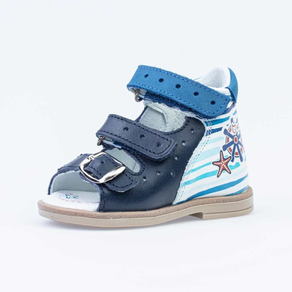 022124-21 Сандалии кожаные для мальчика, все фото 1