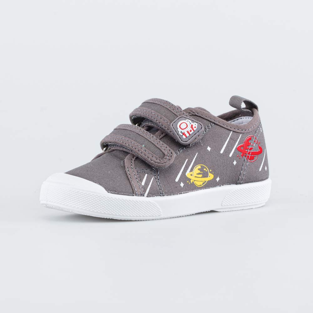 231217-12 Кеды хлопковые на липучках Космос, все фото 1