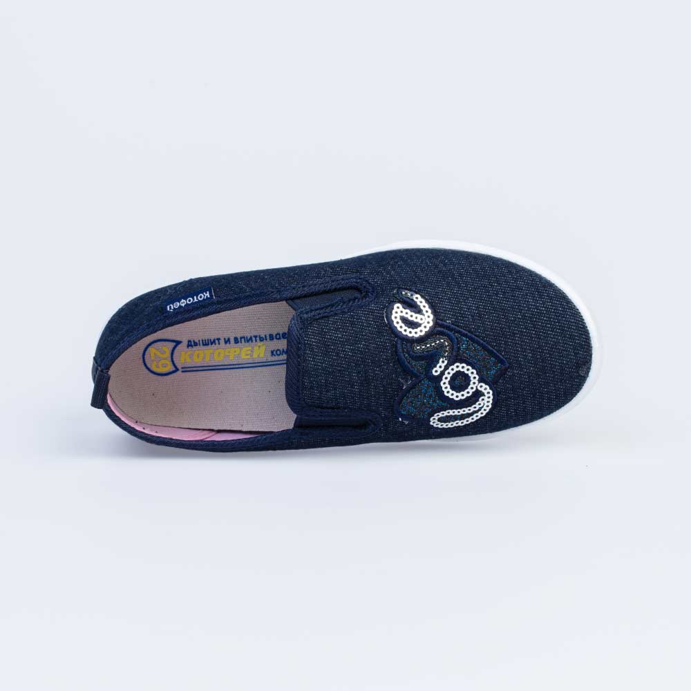 631118-11 Джинсовые кеды LOVE, все фото 4