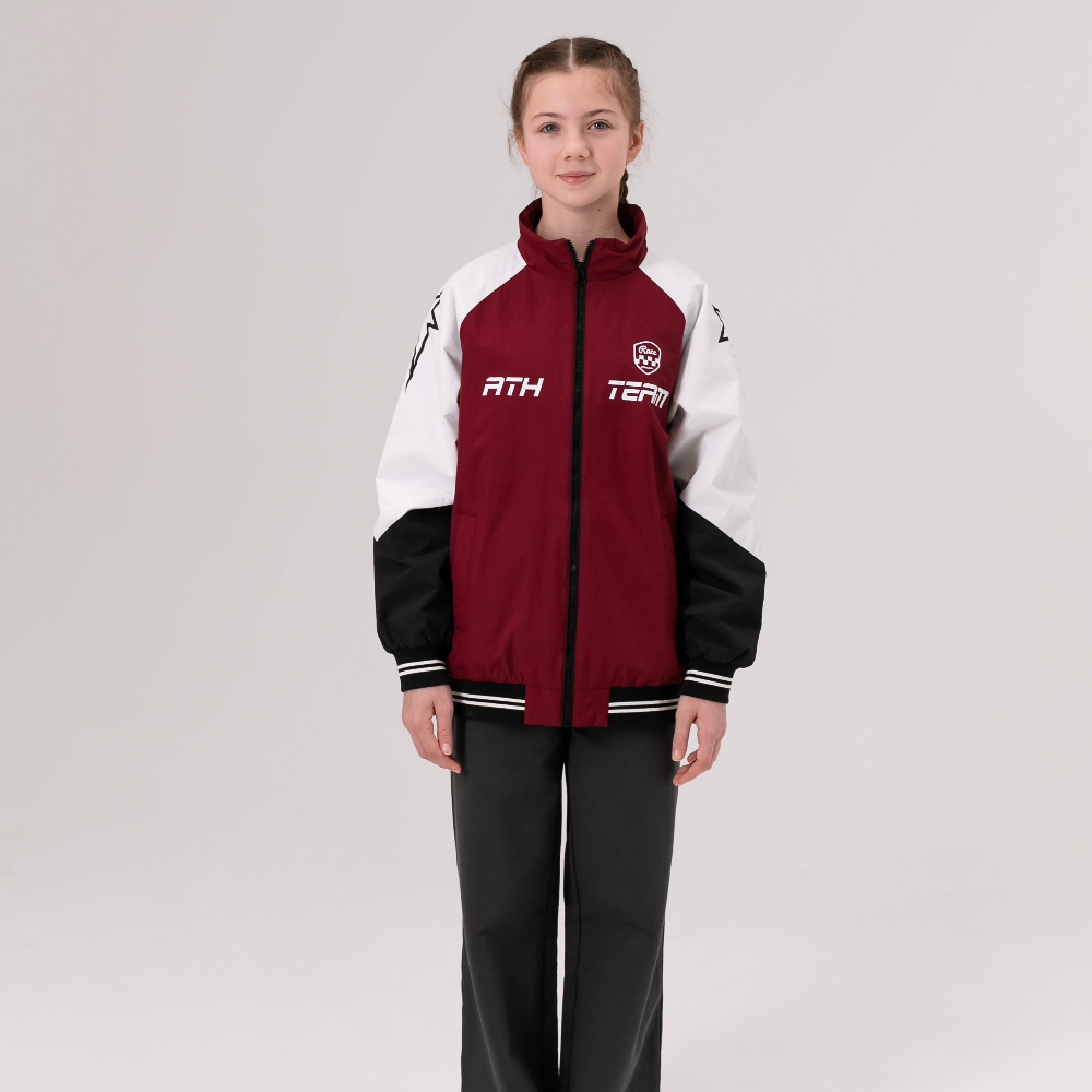 07857077-40 Куртка-бомбер для девочки, все фото 6