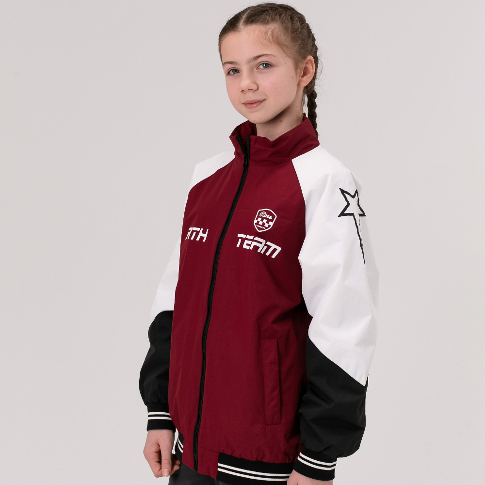 07857077-40 Куртка-бомбер для девочки, все фото 7