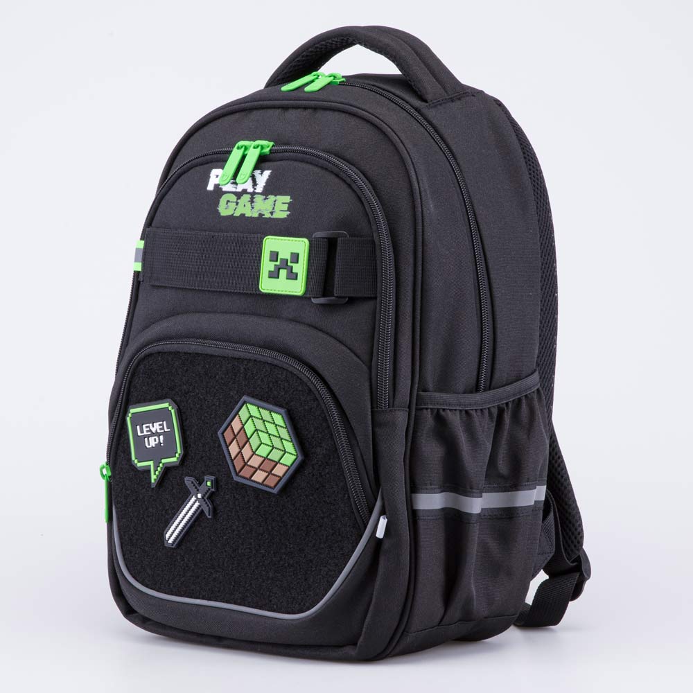 02704381-40 Рюкзак школьный с патчами-липучками (11+), все фото 2