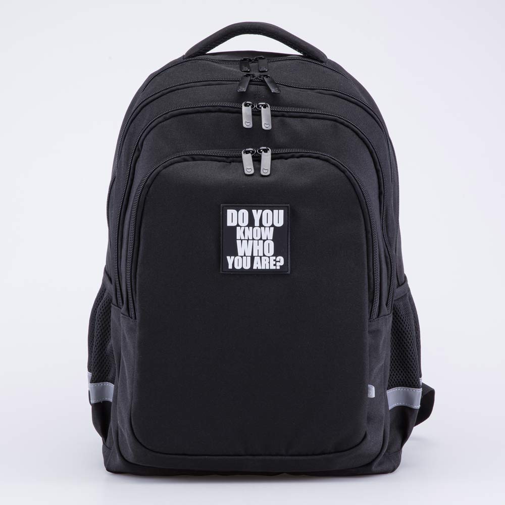 02704384-40 Рюкзак школьный черный (15+), все фото 1