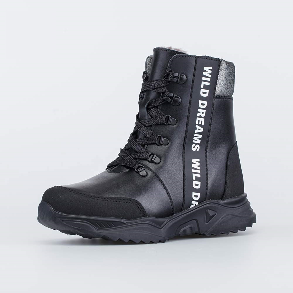 452126-53 Зимние ботинки на молнии для девочки, все фото 1