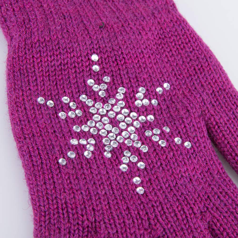 07822227-40 Перчатки детские двухслойные фуксия, все фото 3