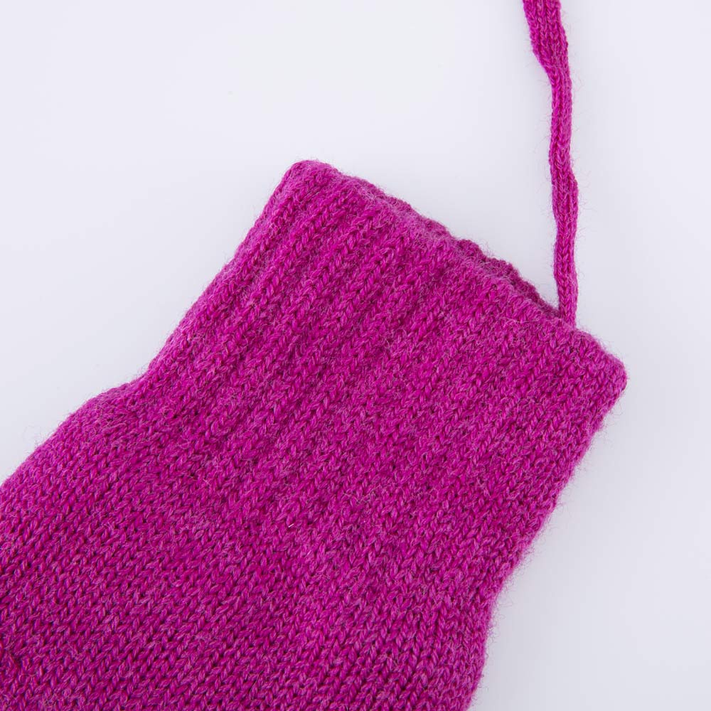 07822245-40 Перчатки детские двухслойные фуксия, все фото 3