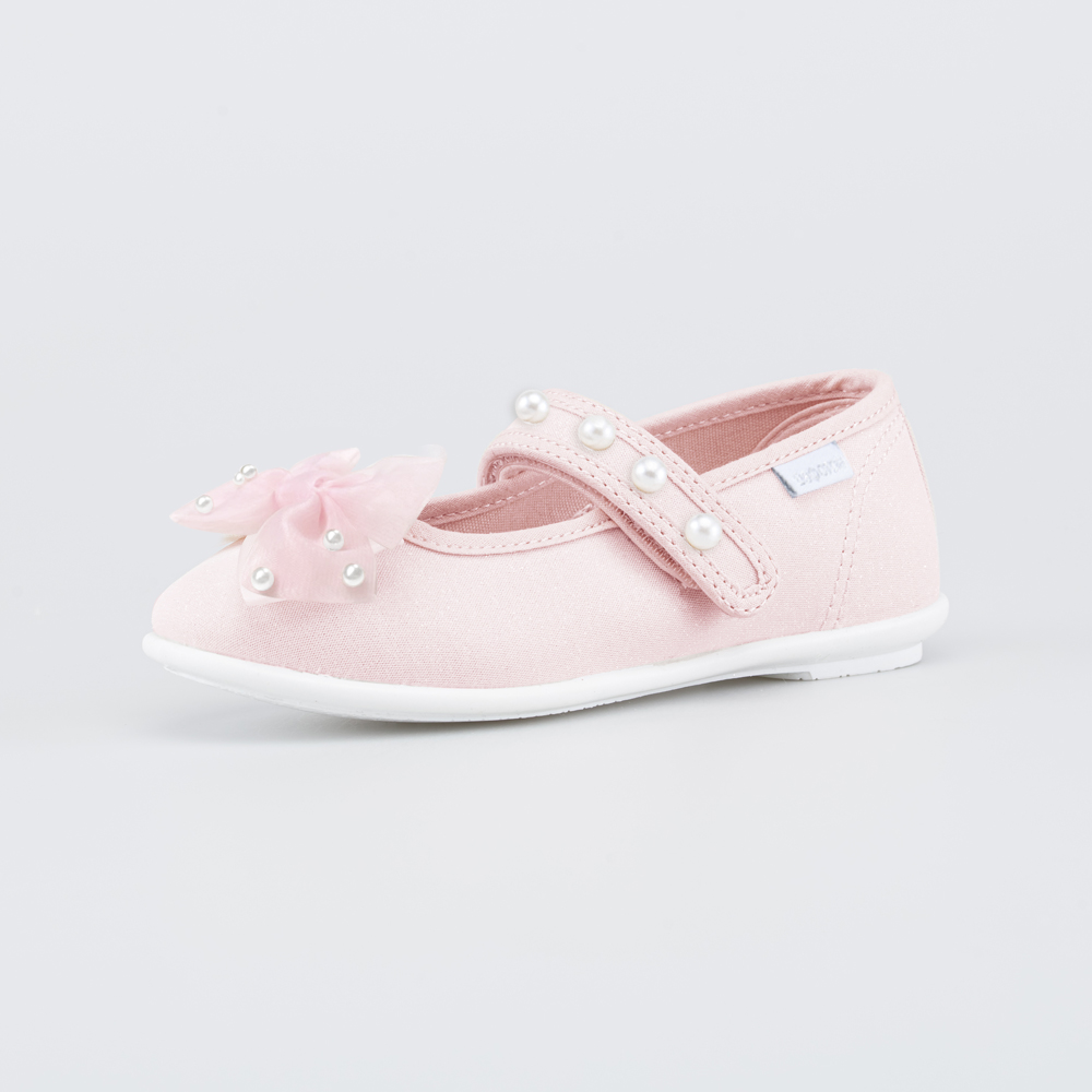 431218-71 Текстильные туфли для девочки Жемчужины, все фото 1