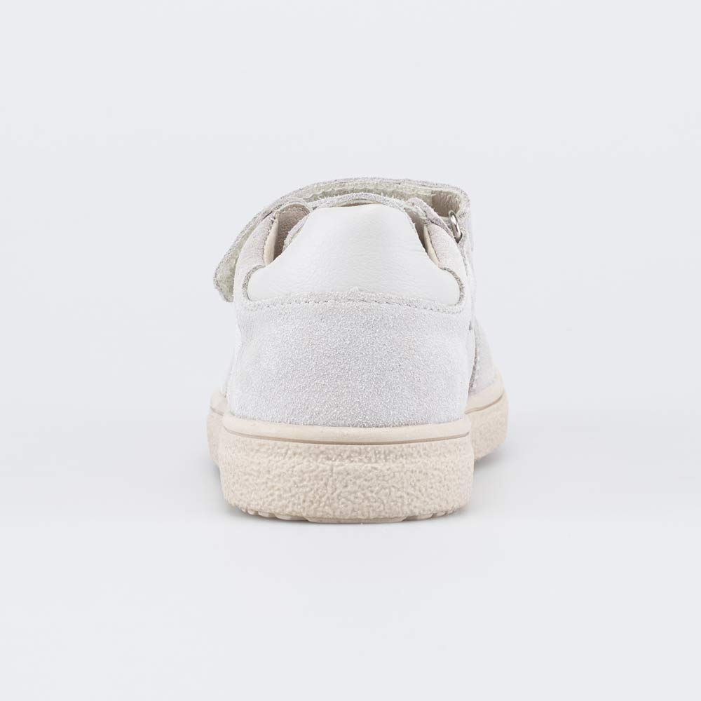 434023-73 Кожаные кеды для девочки Бежевая карамель, все фото 5