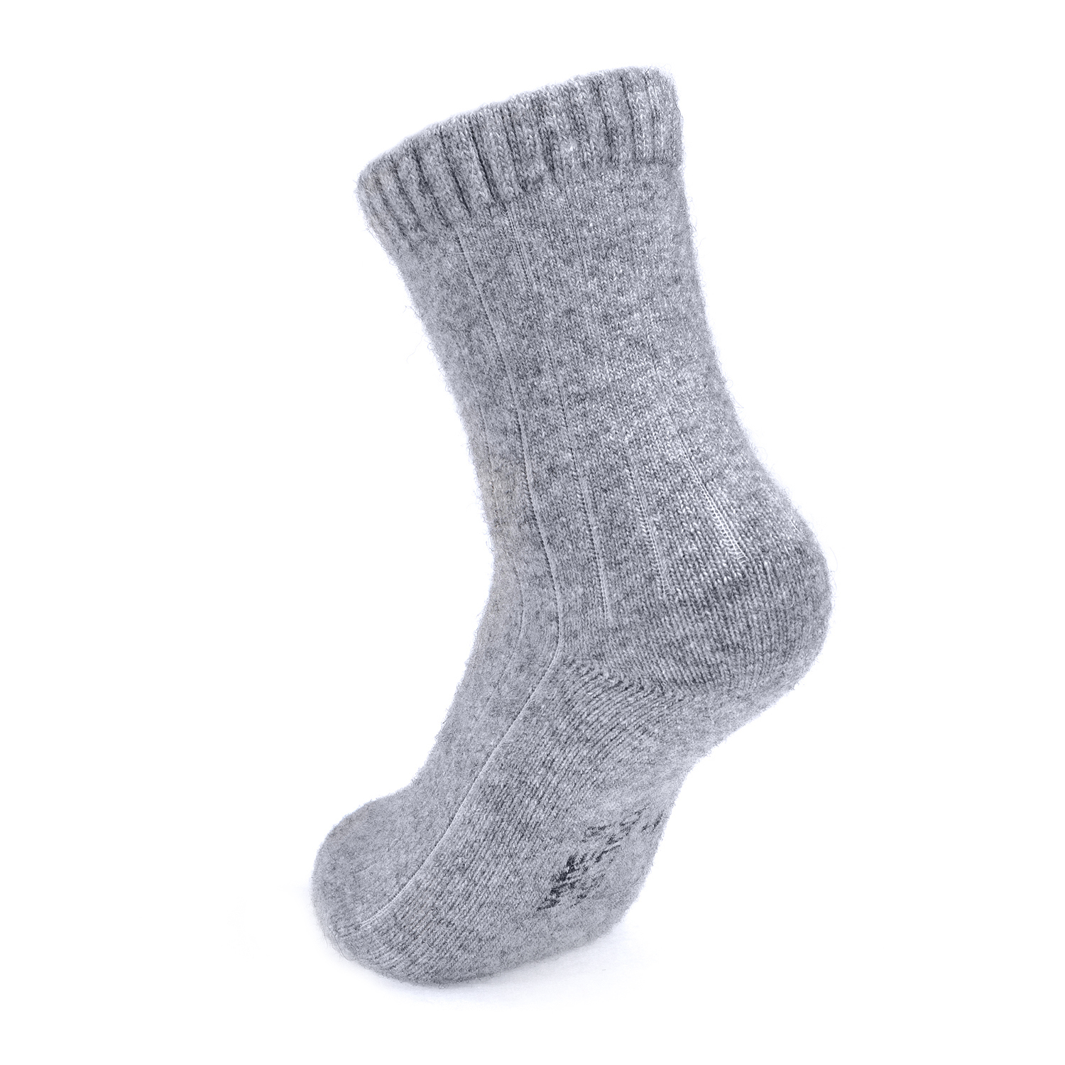 07742332-40 Подростковые термоноски с пухом серый, все фото 2