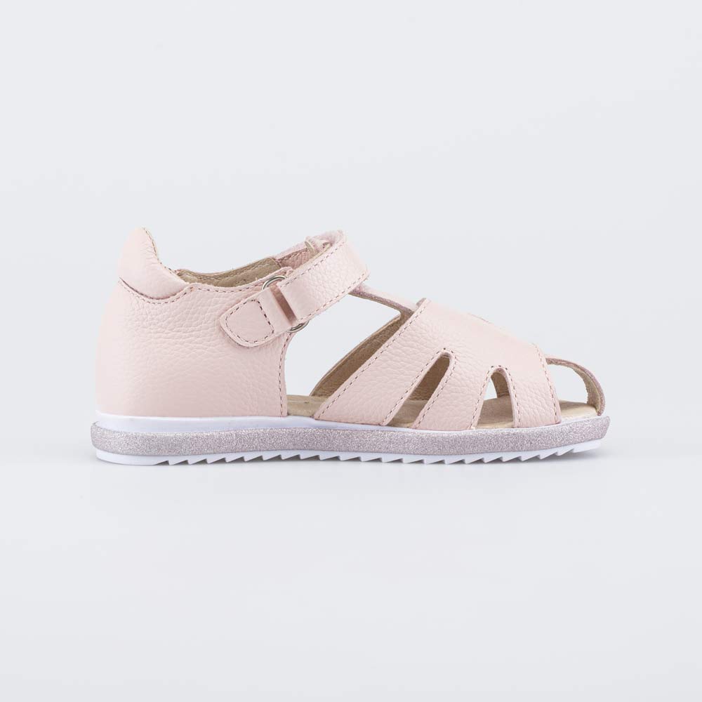 322210-21 Кожаные босоножки для девочки Сердечко , все фото 2