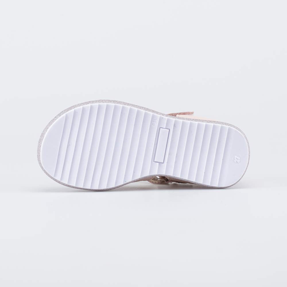 322210-21 Кожаные босоножки для девочки Сердечко , все фото 3