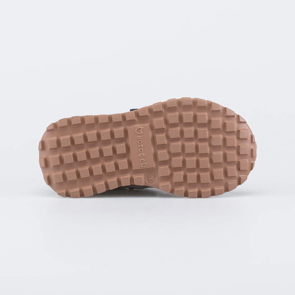 344498-24 Кожаные кроссовки на липучках для мальчика , все фото 3