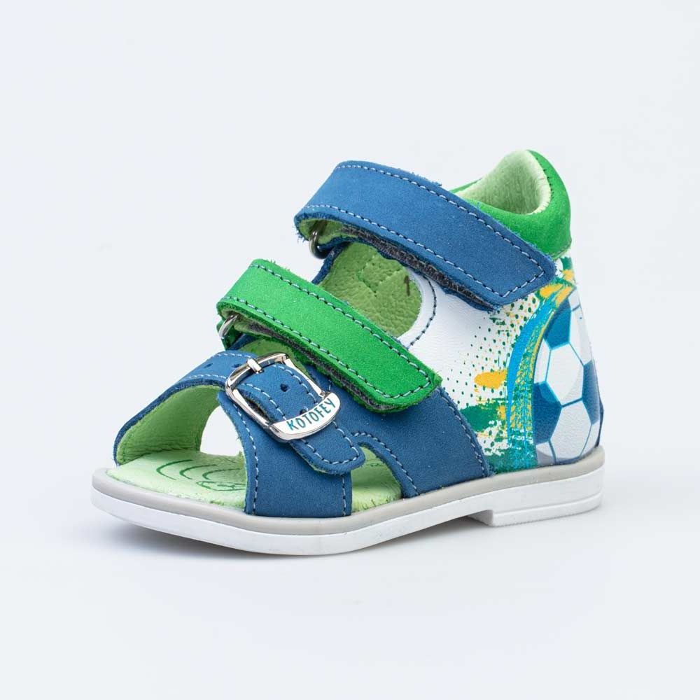 022127-21 Сандалии кожаные для мальчика, все фото 1