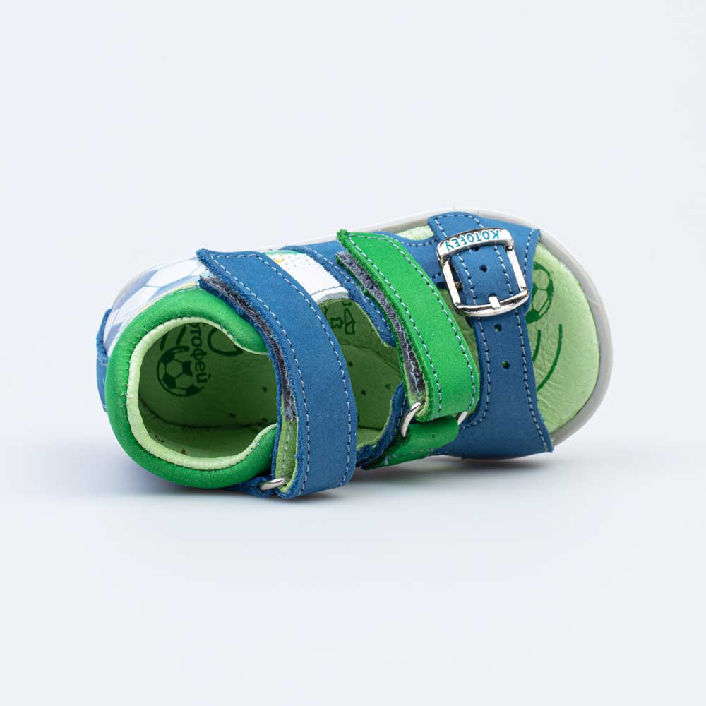 022127-21 Сандалии кожаные для мальчика, все фото 4