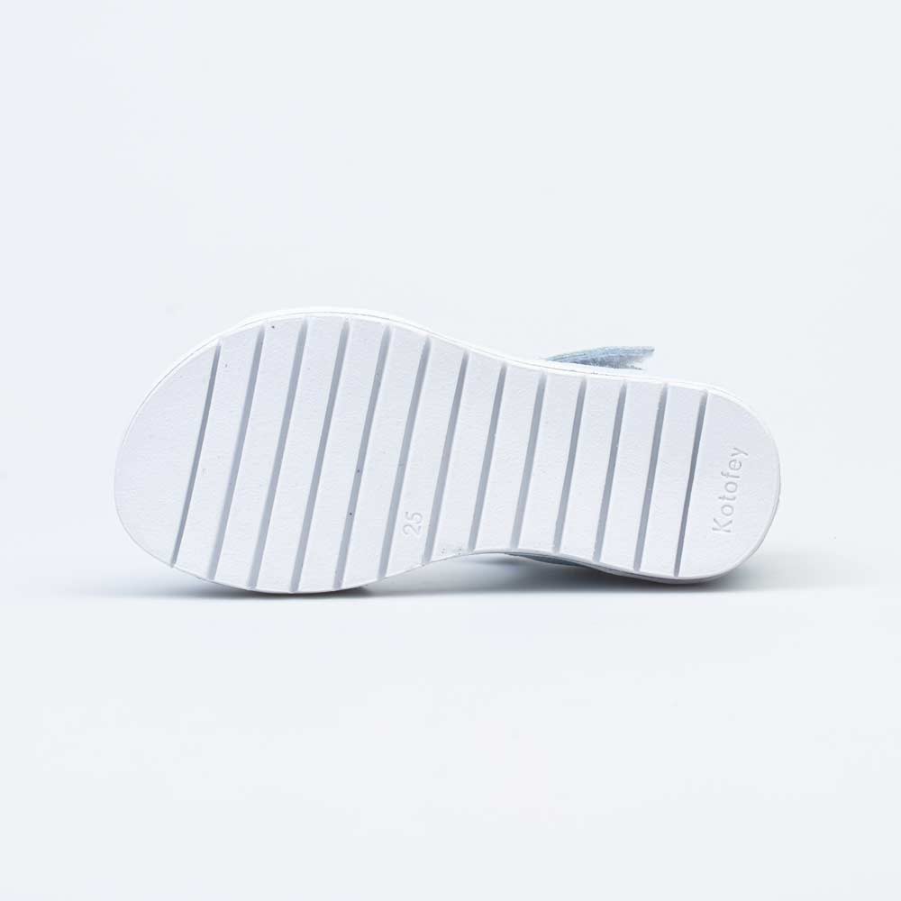 322140-22 Кожаные босоножки для девочки Жемчужина, все фото 3