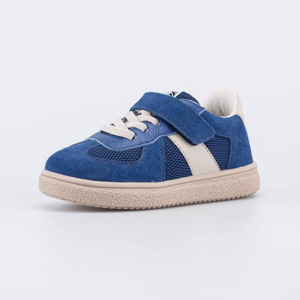 334043-12 Синие полуботинки для мальчика , все фото 1