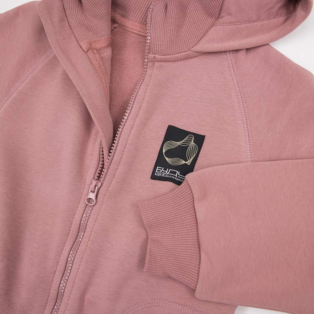 07869045-40 Комбинезон детский футер фуксия, все фото 3