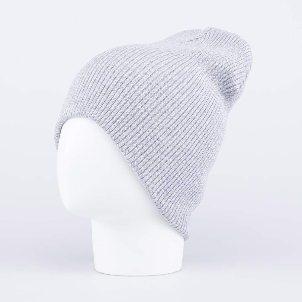 07811416-40 Нарядная шапка для девочки на осень/весну серая, все фото 1