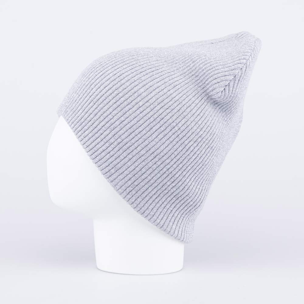 07811416-40 Нарядная шапка для девочки на осень/весну серая, все фото 2