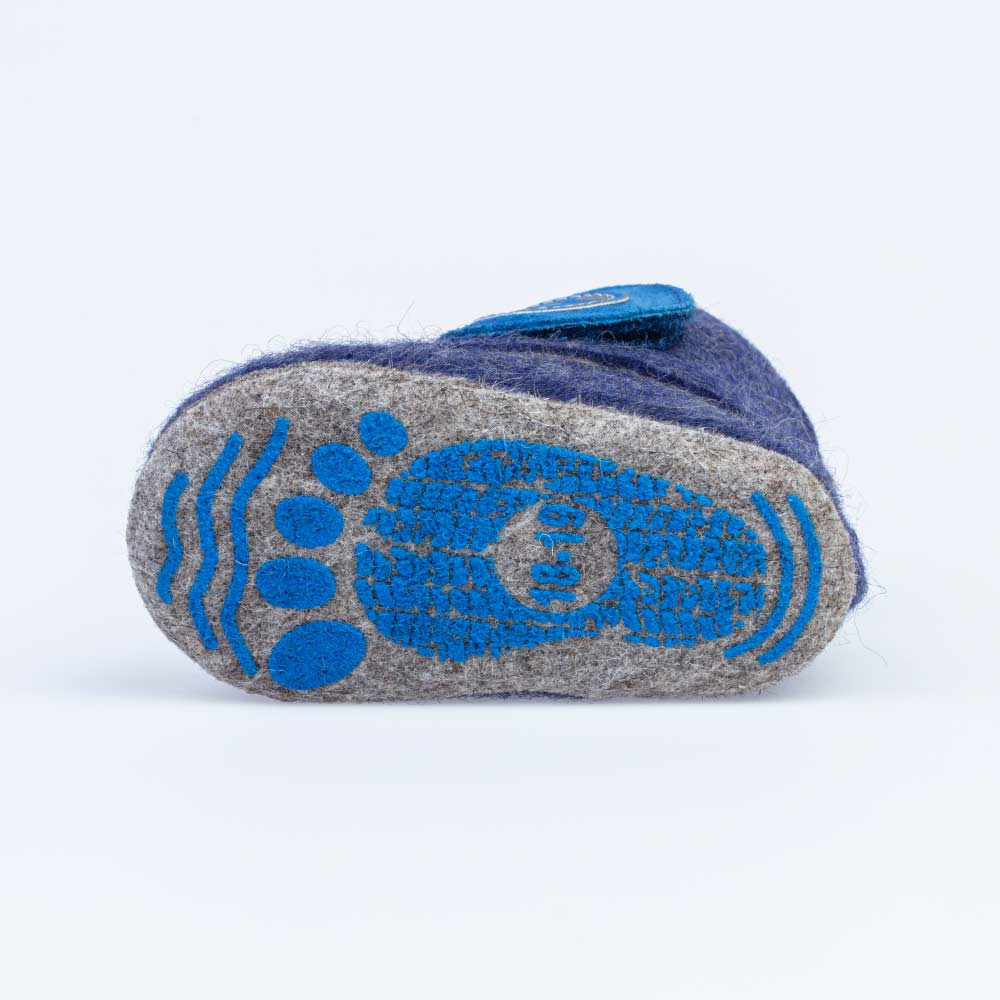 007013-41 Войлочные пинетки для мальчика Звезда, все фото 3