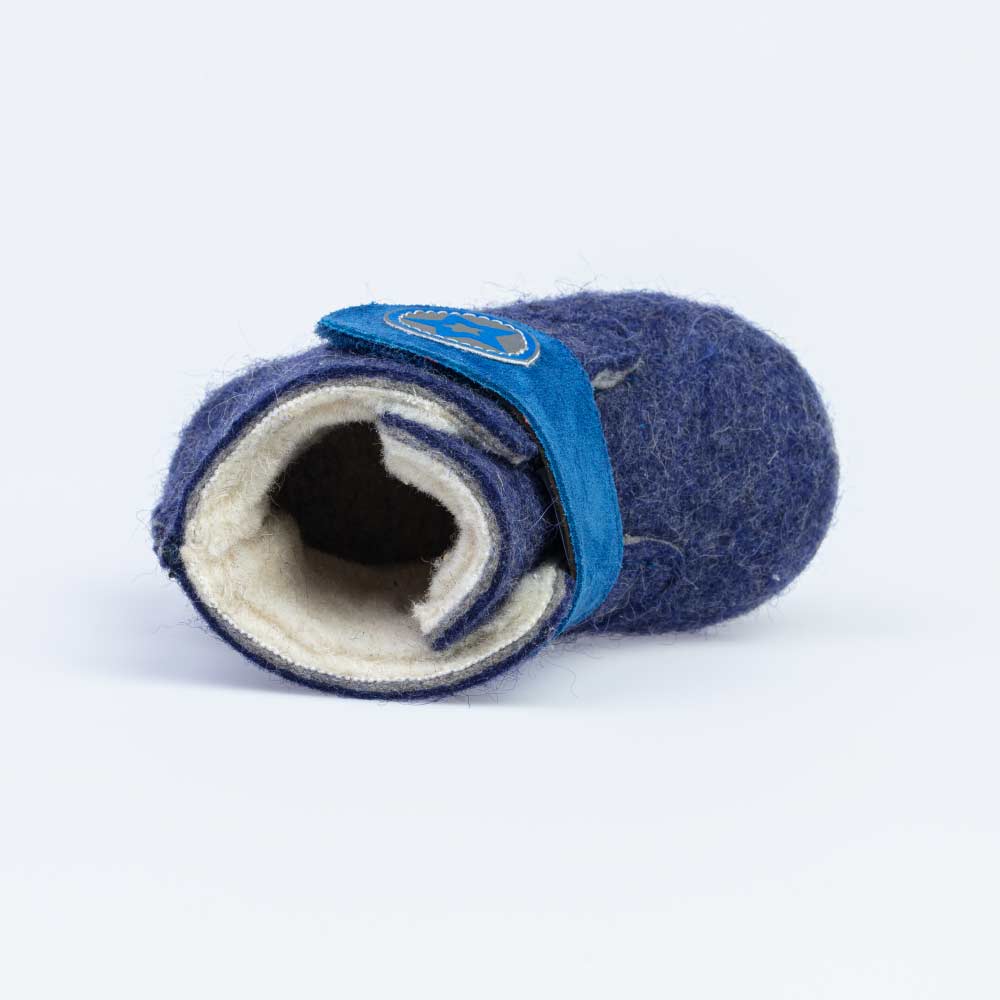 007013-41 Войлочные пинетки для мальчика Звезда, все фото 4