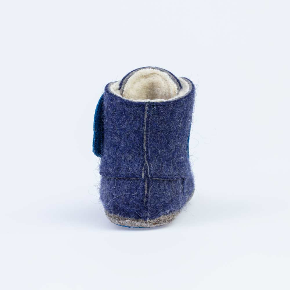 007013-41 Войлочные пинетки для мальчика Звезда, все фото 5