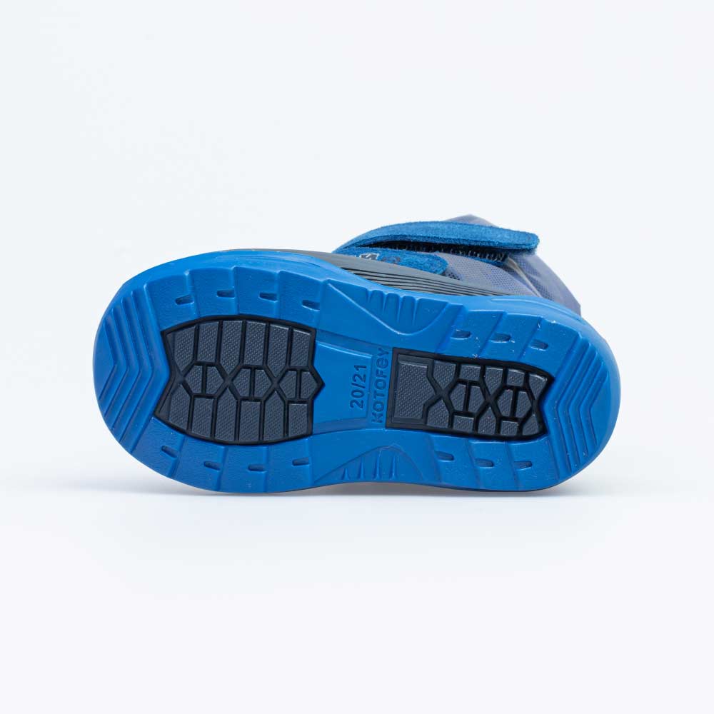 061011-48 Зимние сапожки-дутики синий, все фото 3