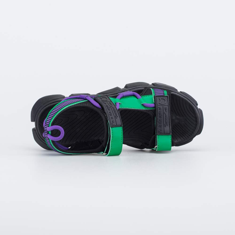 724028-19 Пляжные сандалии на липучках для мальчика-подростка, все фото 4