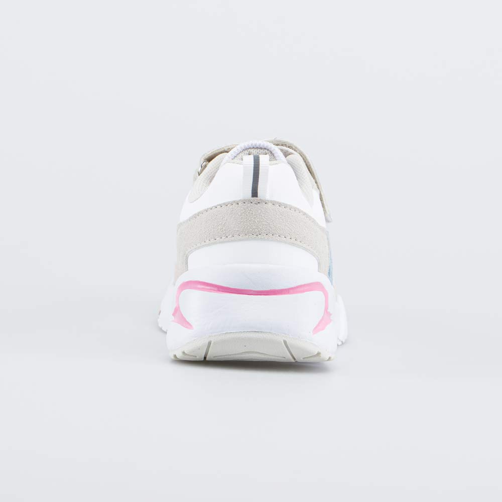 644288-79 Бежевые кроссовки для девочки Контраст, все фото 5