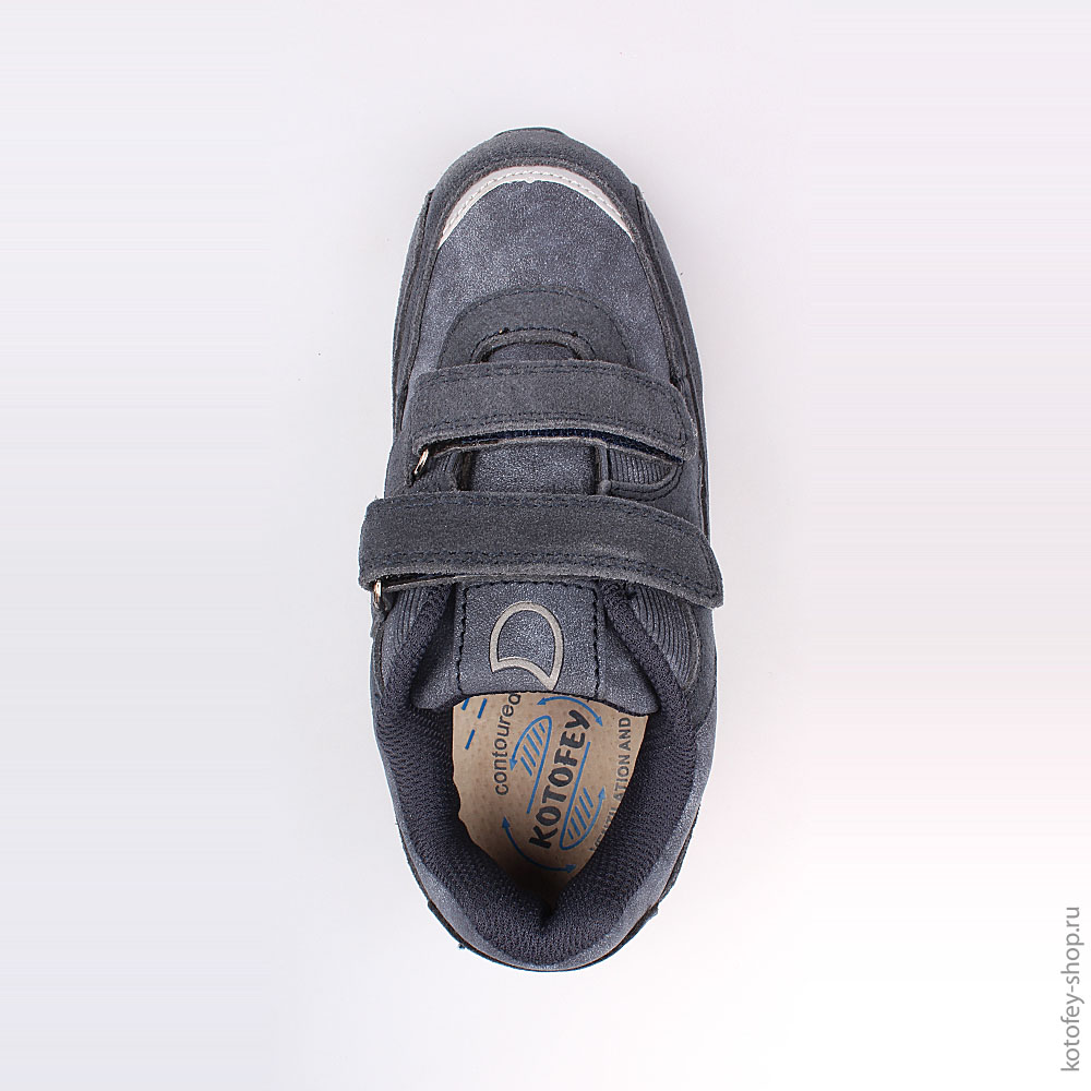 644167-72 Кроссовки со вставками из натуральной кожи, все фото 4