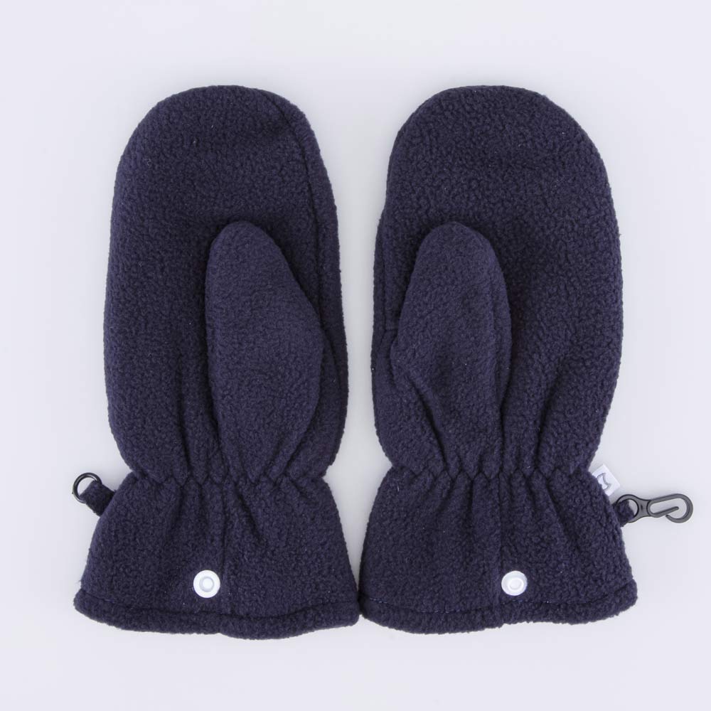 07721156-01 Флисовые варежки двухслойные темно-синий, все фото 2
