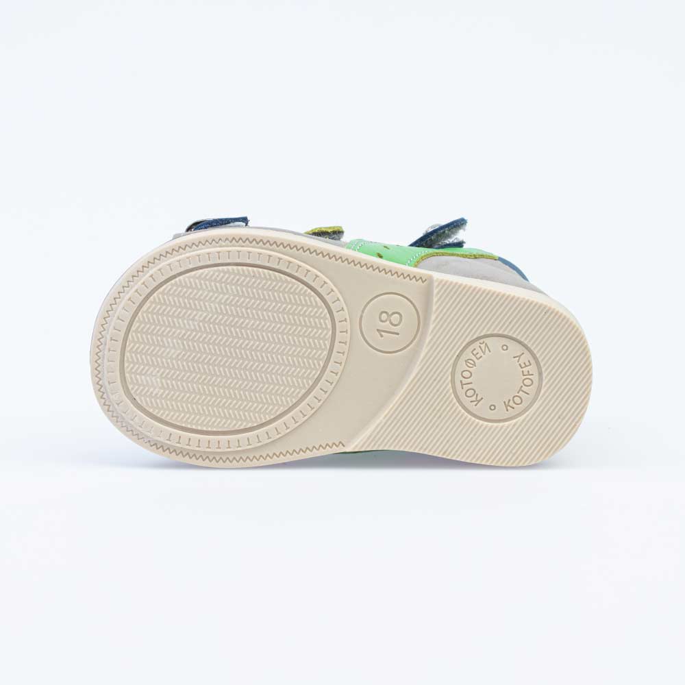 022123-21 Сандалии из натурального нубука для мальчика, все фото 3