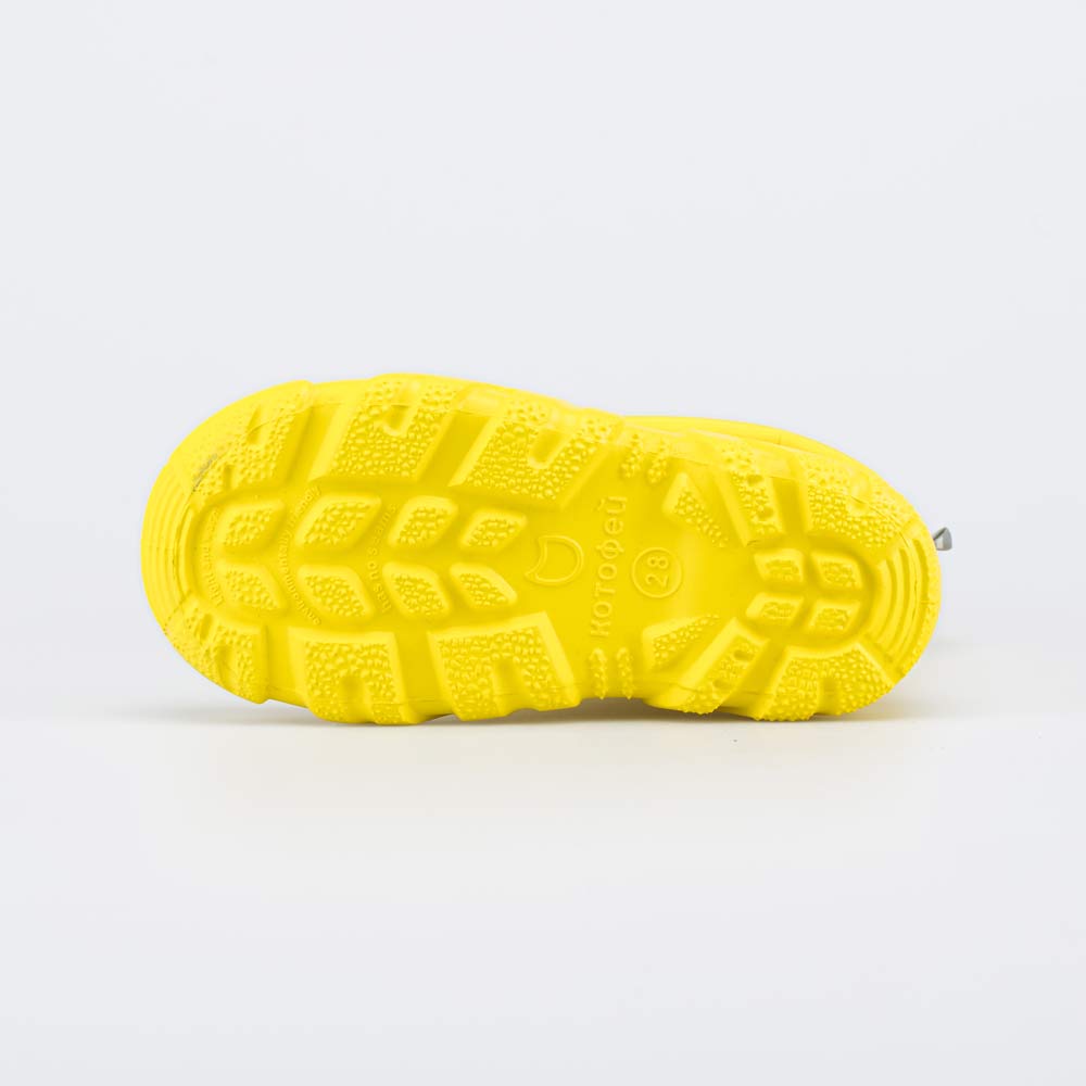 165058-14 Сапожки из ЭВА утепленные желтый, все фото 3