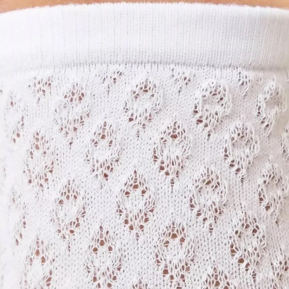 07842274-40 Белые хлопковые гольфы с помпоном MF, все фото 2