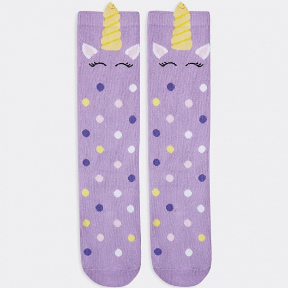 07842534-40 Гольфы детские Единорог MF сиреневый, все фото 1