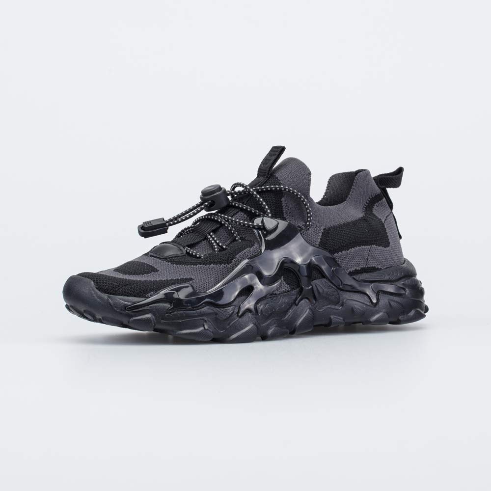 741085-12 Черные подростковые кроссовки, все фото 1