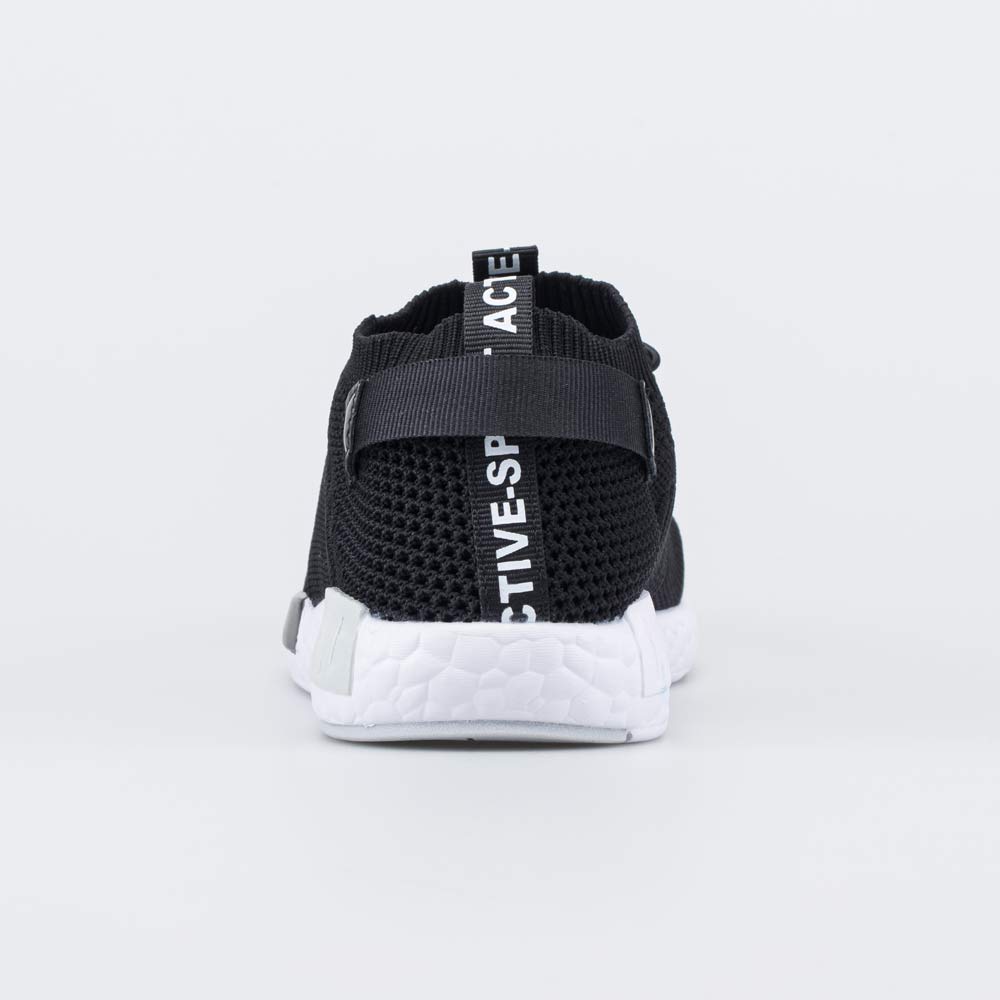 741086-12 Черные текстильные кроссовки , все фото 5