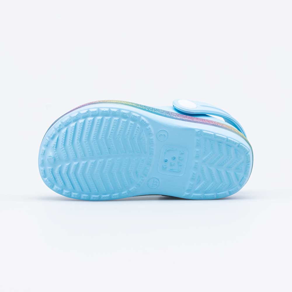 325114-02 Пляжные сабо из ЭВА Голубой Глиттер, все фото 3