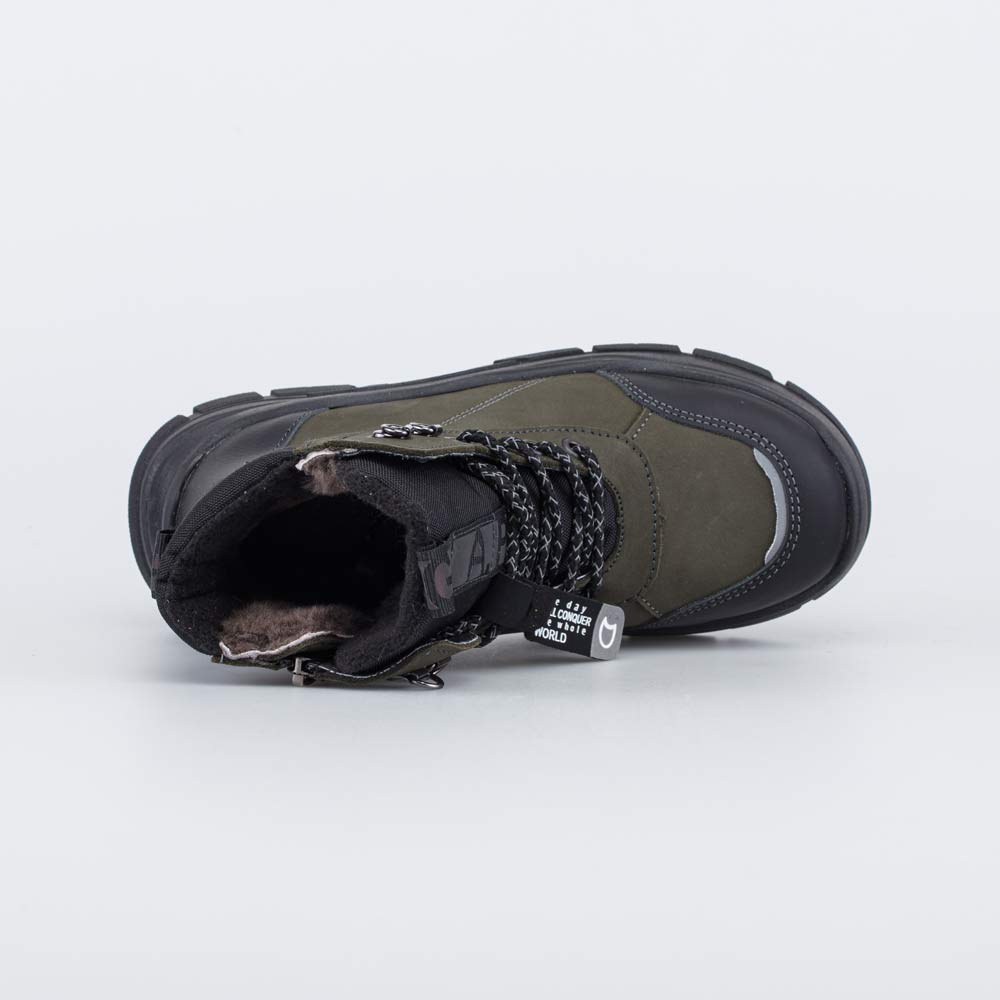 552308-51 Кожаные ботинки для мальчика , все фото 4