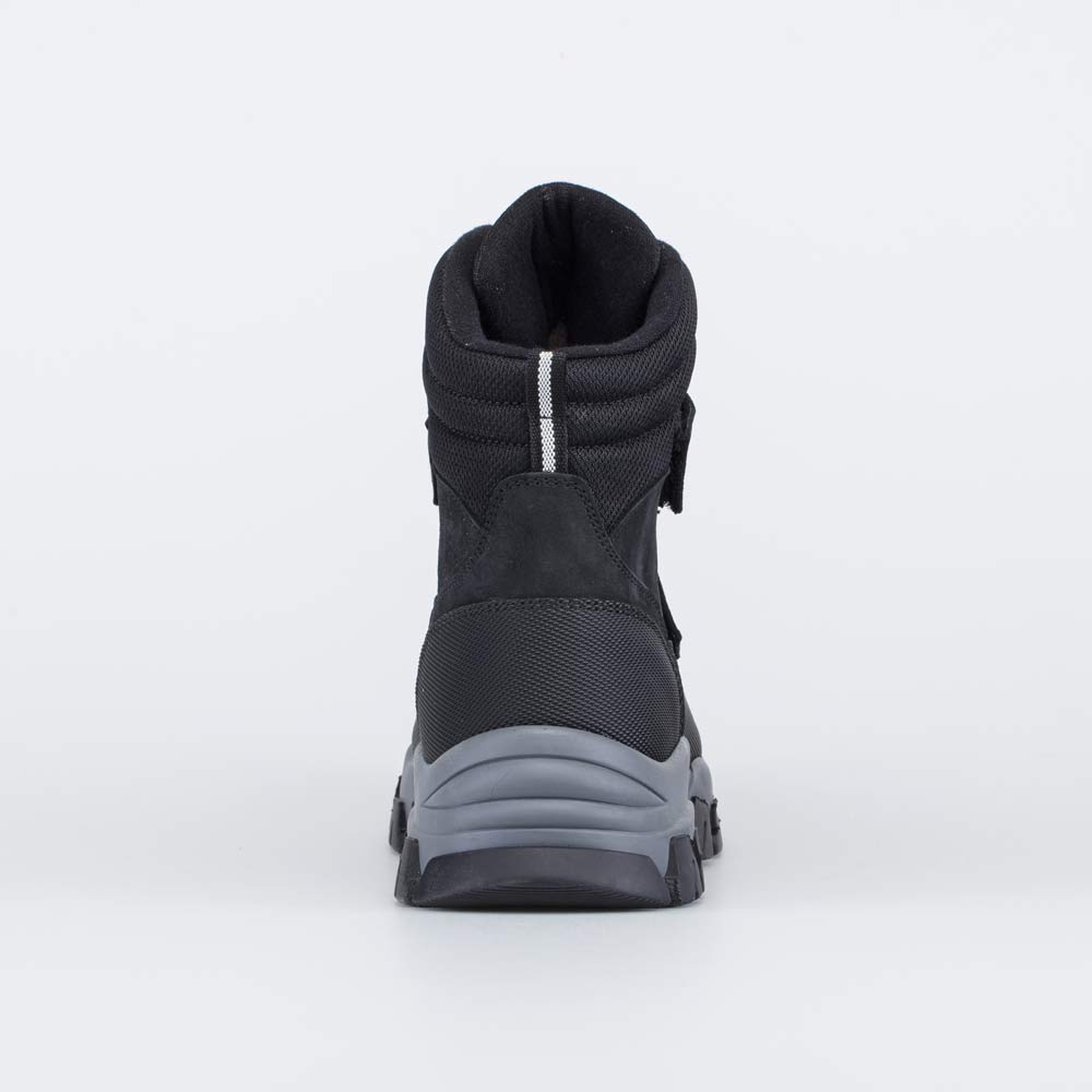 654068-42 Черные зимние ботинки для мальчика , все фото 5