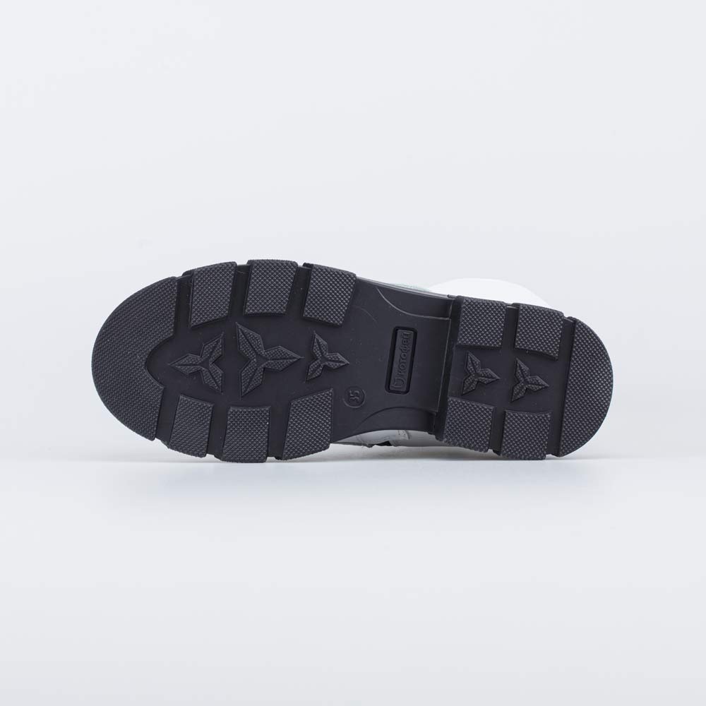 652195-44 Белые высокие ботинки для девочки , все фото 3