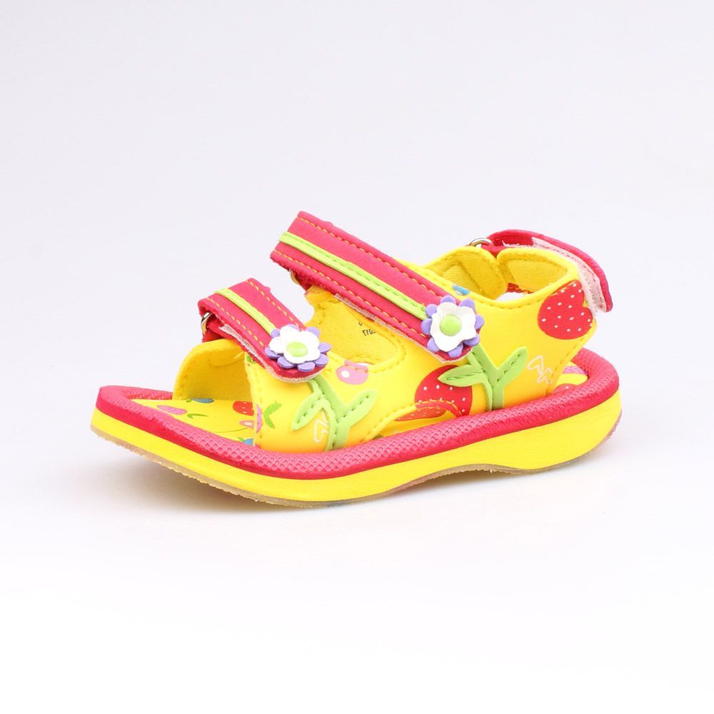 225025-11 Пляжная обувь желтая, все фото 1