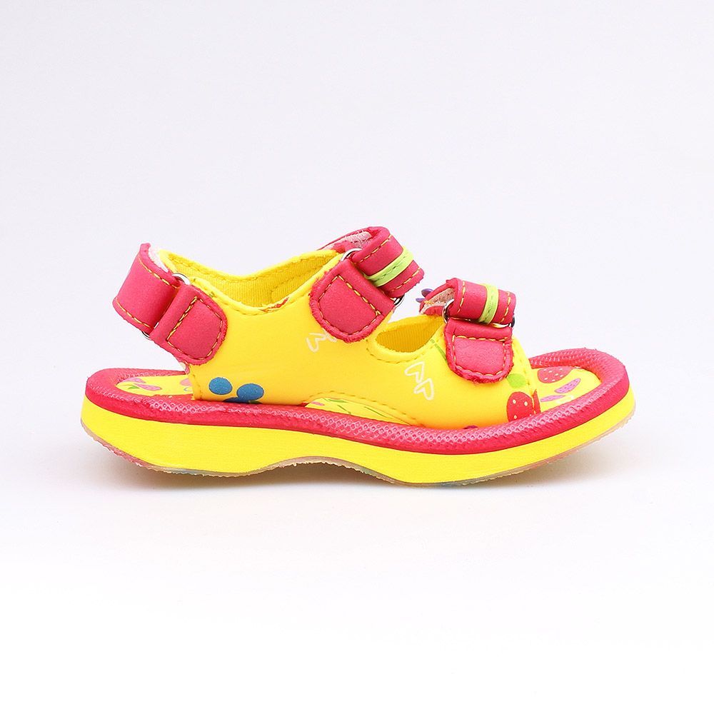 225025-11 Пляжная обувь желтая, все фото 2