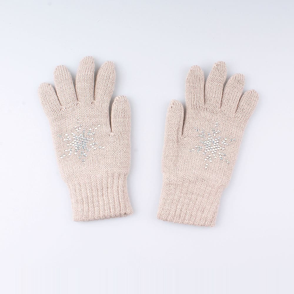 07022109-15 Перчатки двухслойные бежевые, все фото 2