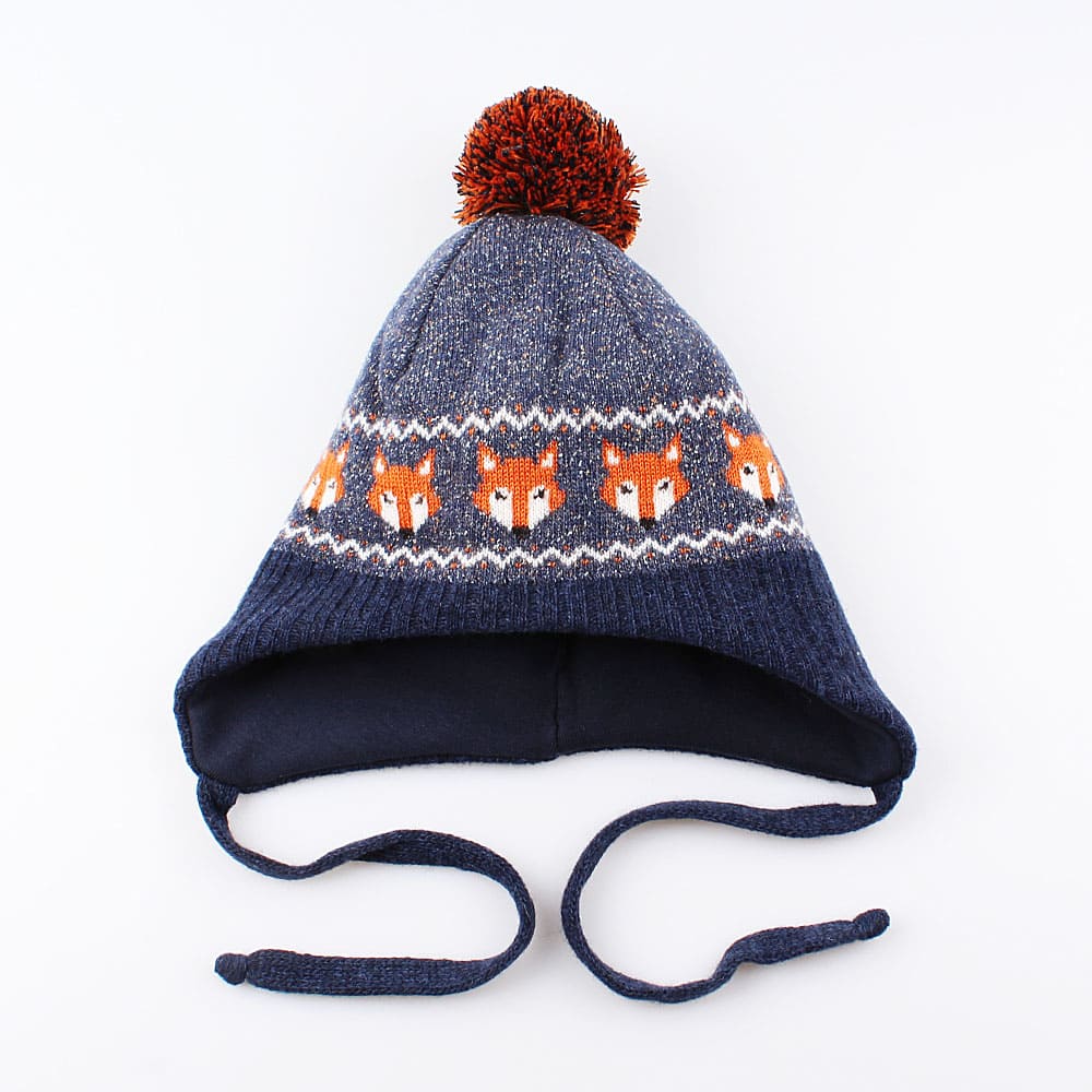 07711228-40 Шапка для мальчика синяя, все фото 1