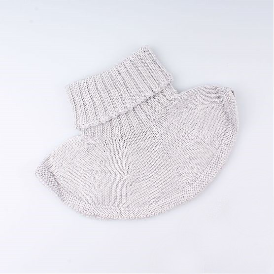 07812129-42 Манишка из шерсти мериноса серый, все фото 1