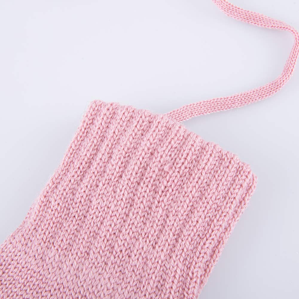 07821221-40 Теплые перчатки из шерсти мериноса розовый, все фото 2